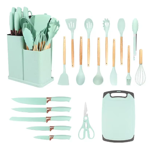 Set de Utensilios de Cocina con 19 Piezas